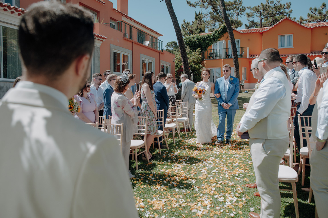 Irish Wedding Photography and Cinematography in Cascais, Portugal