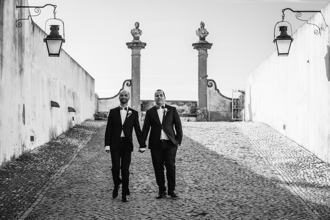 Fotografia e Filme de Casamentos e Elopements no Hotel Palacio de Seteais em Sintra, Portugal