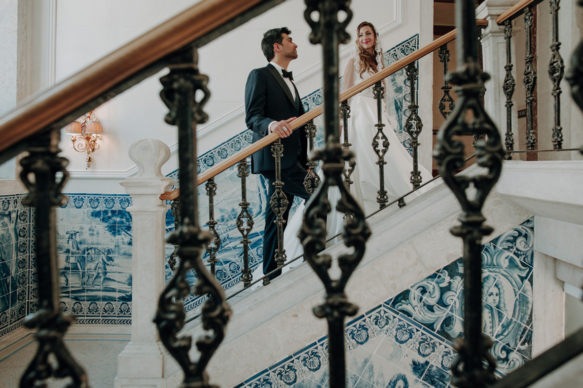 Destination Wedding Photographers no Palacio dos Marqueses da Fronteira, Benfica