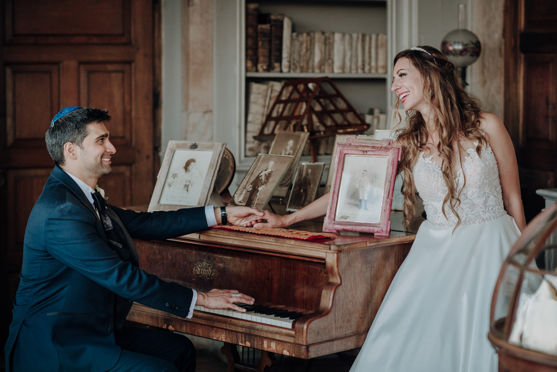 Wedding Destination Videographers in Palacio of Marqueses of Fronteira, Lisbon